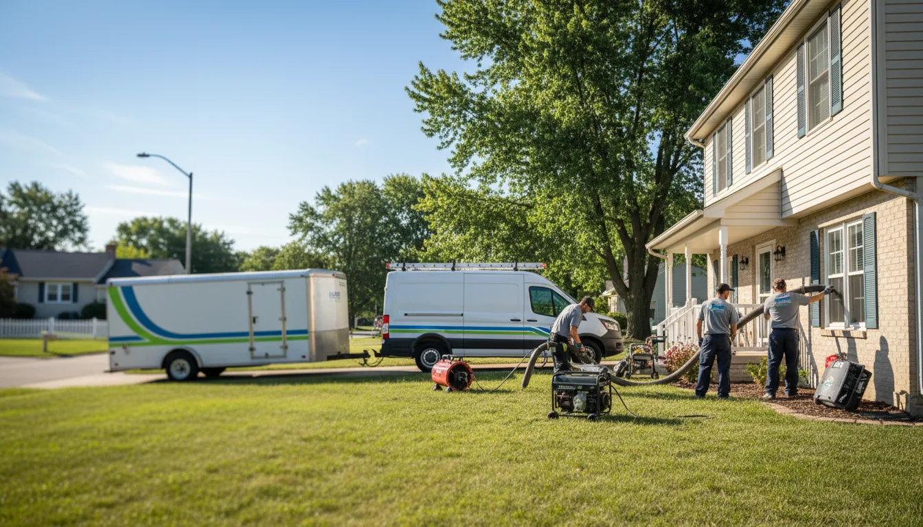 Flooded Basement Restoration And Cleanup With Repair in Marmaduke, AR near me